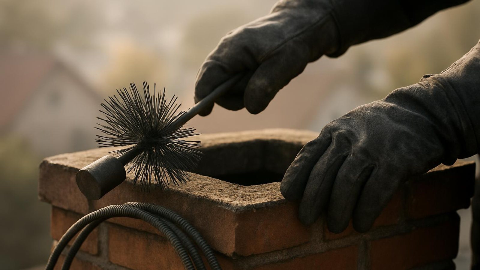 Practical chimney sweep & inspection in Franklin Square